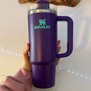 Purple and teal Stanley